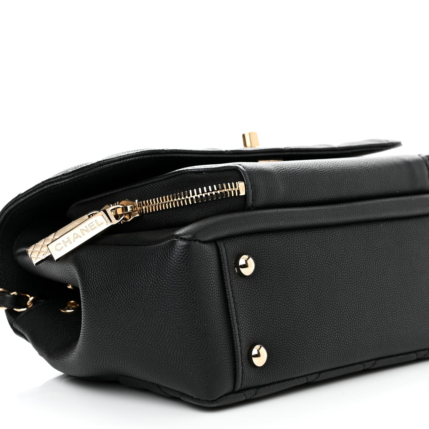 Caviar Quilted Medium Business Affinity Flap Black