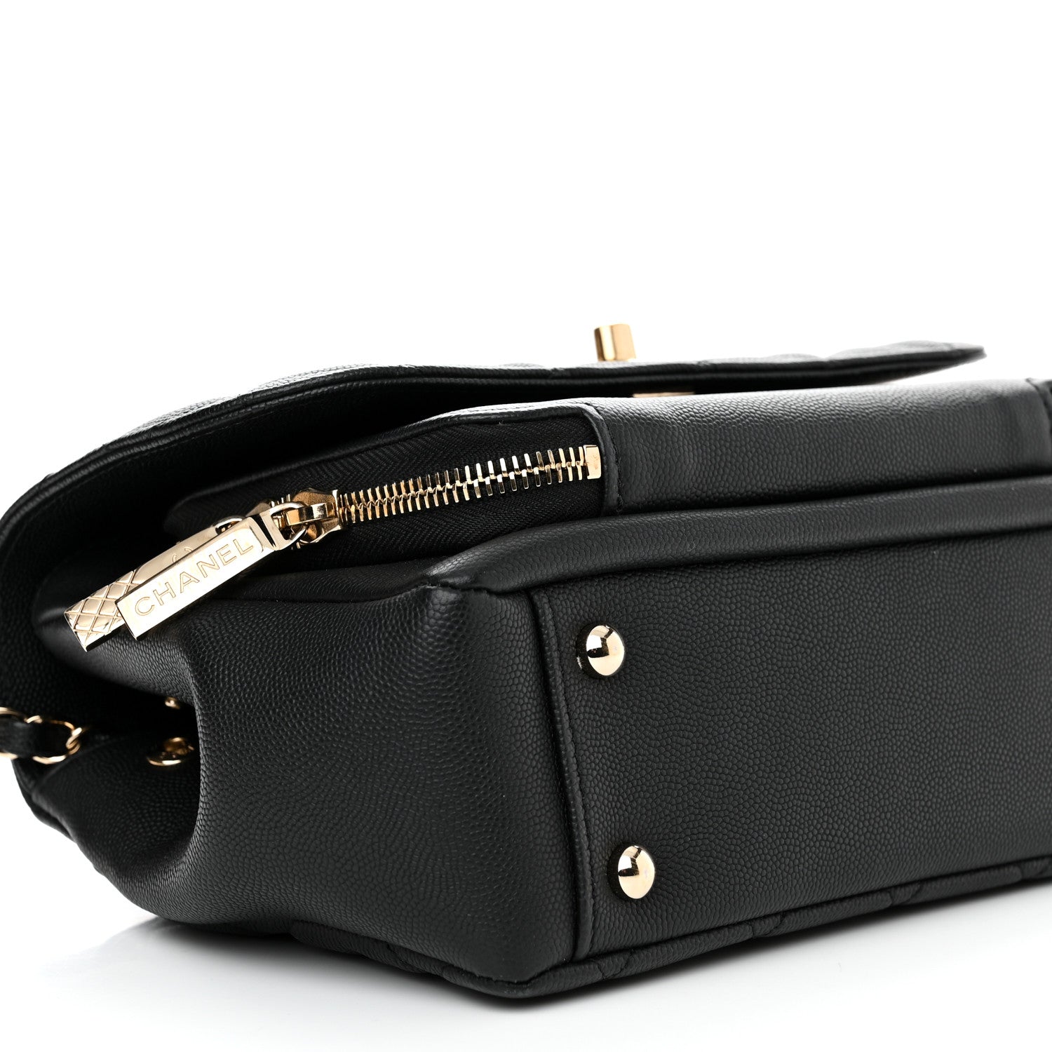 Chanel Caviar Quilted Medium Business Affinity Flap Black 10 of 11