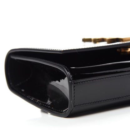 Saint Laurent Patent Monogram Kate Belt Bag Black 6 of 9