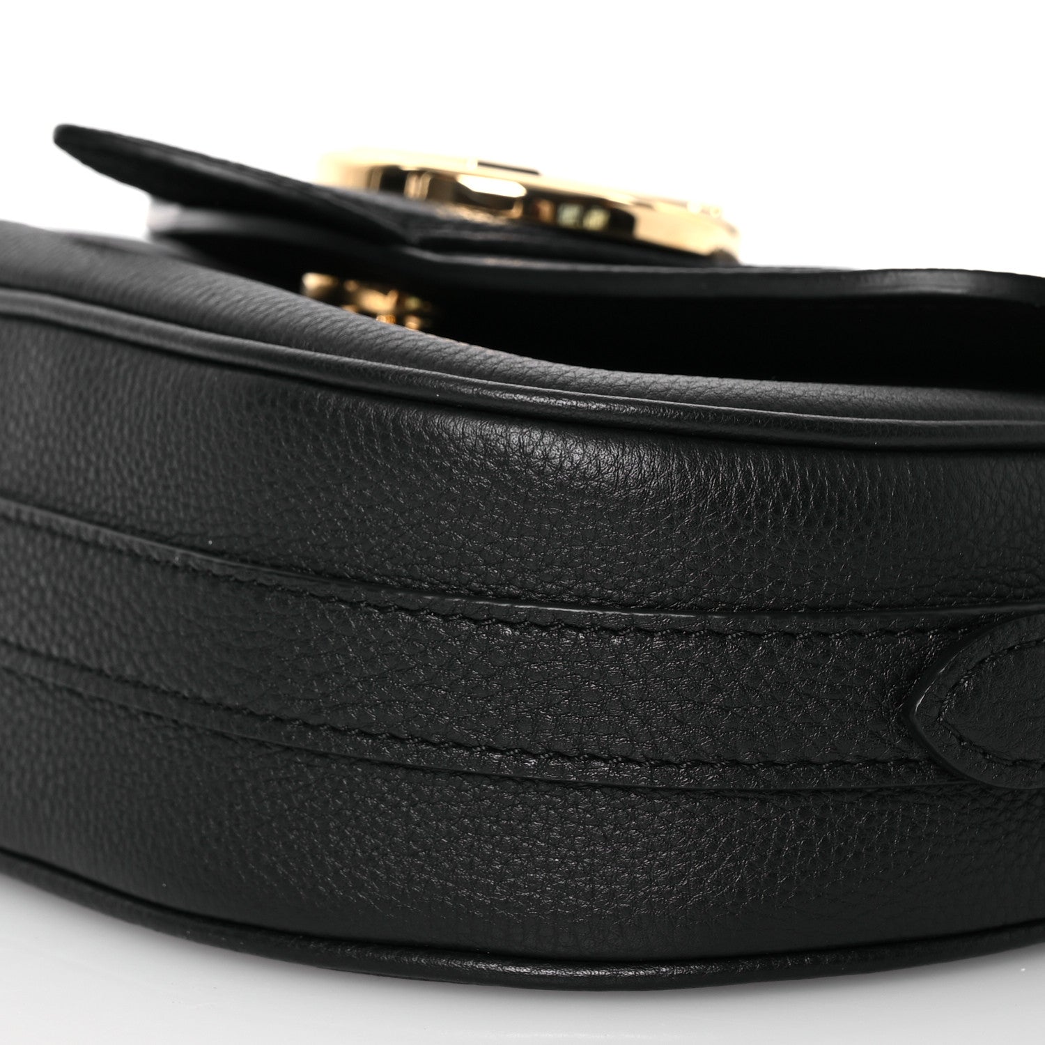 Louis Vuitton Grained Calfskin LV Pont 9 Soft PM Black 9 of 10