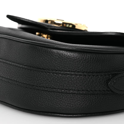 Louis Vuitton Grained Calfskin LV Pont 9 Soft PM Black 9 of 10