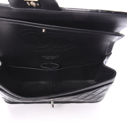 Chanel Patent Quilted Jumbo Double Flap Black 5 of 9