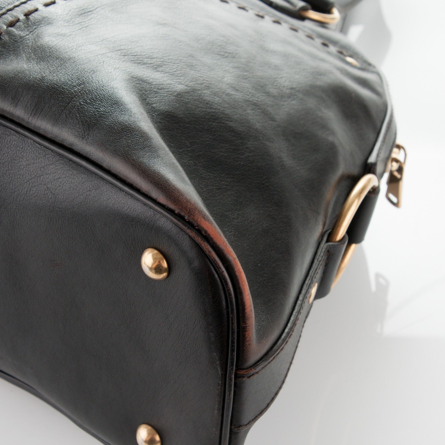 Saint Laurent Calfskin Large Muse Brown 9 of 11