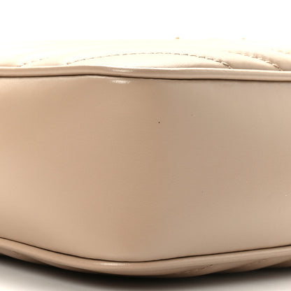 Saint Laurent Calfskin Matelasse Monogram Lou Camera Bag Dark Beige 8 of 9
