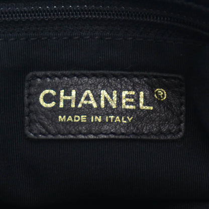 Chanel Calfskin Cerf Tote Black 6 of 9