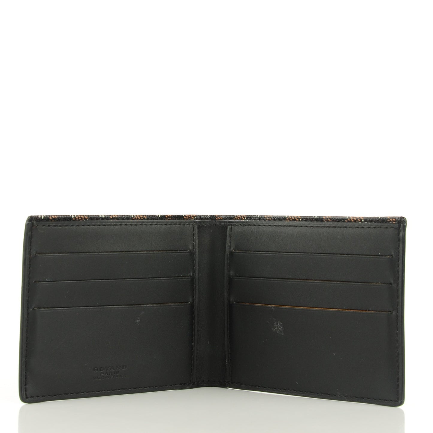 Goyardine Bi-Fold Wallet Black