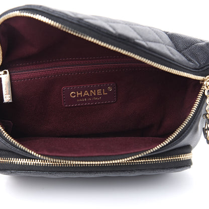 Chanel Caviar Quilted Business Affinity Waist Belt Bag Black 5 of 10