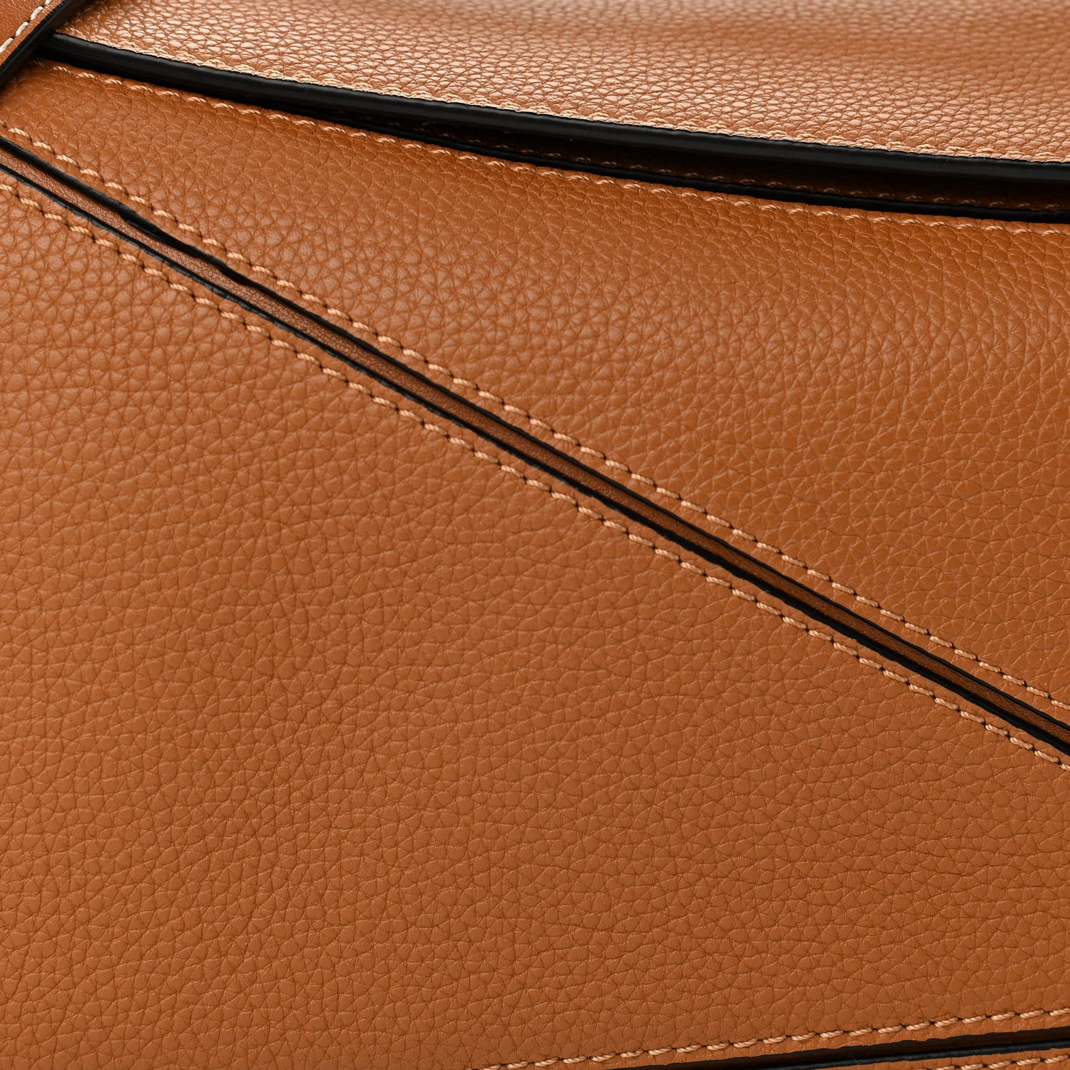 Loewe Calfskin Small Puzzle Bag Tan 7 of 9