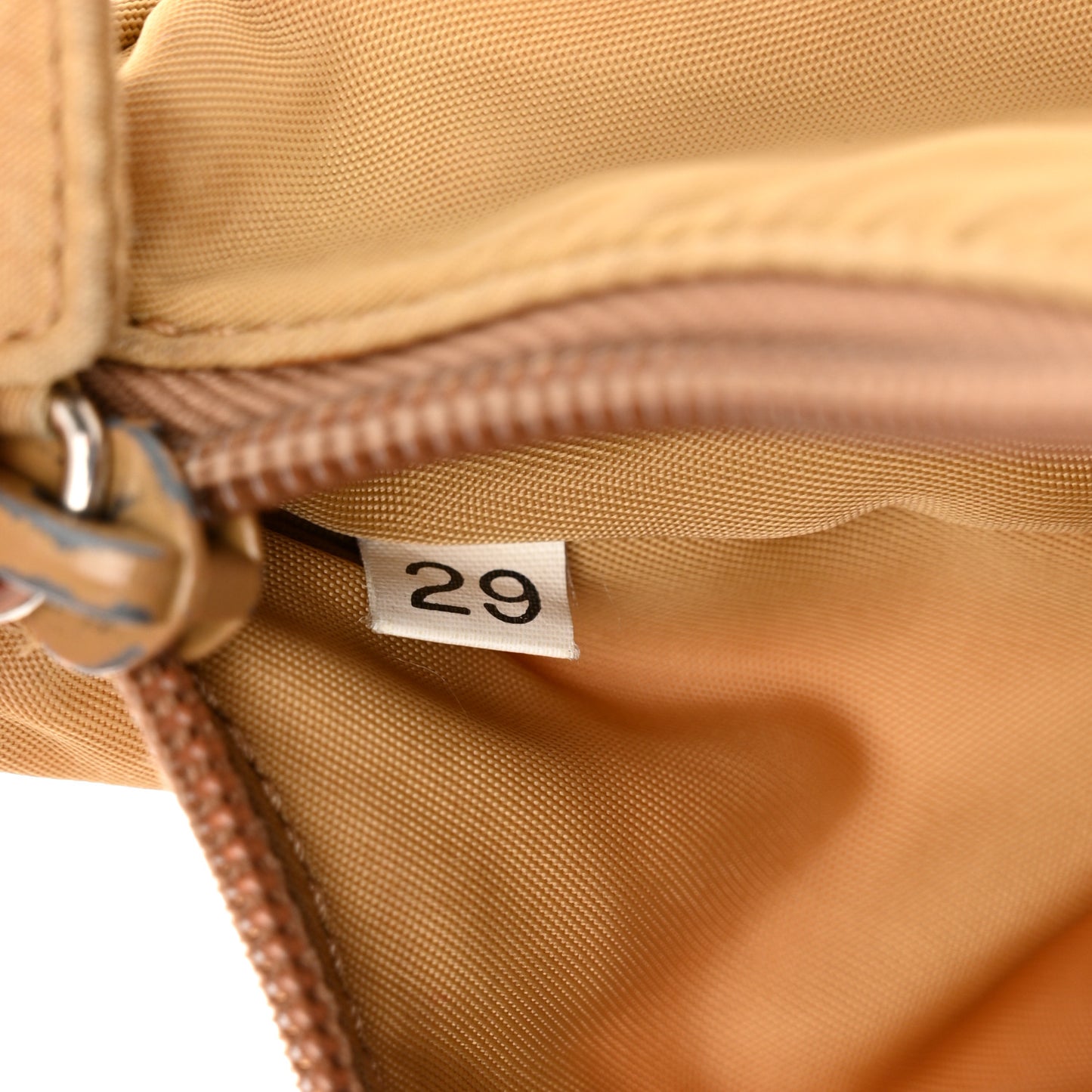 Tessuto Nylon Sport Shoulder Bag Sabbia