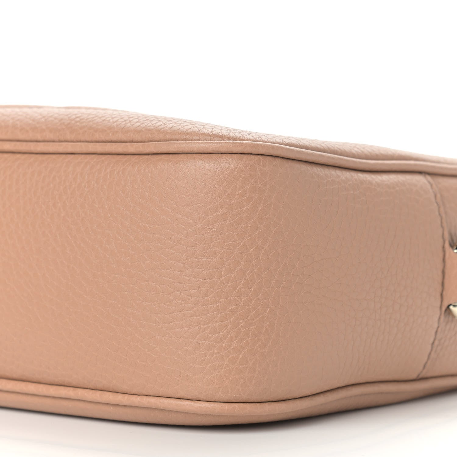 Gucci Pebbled Calfskin Small Soho Disco Bag Camelia 9 of 10