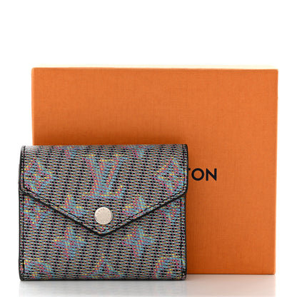 Louis Vuitton Monogram LV Pop Zoe Wallet Blue 8 of 8