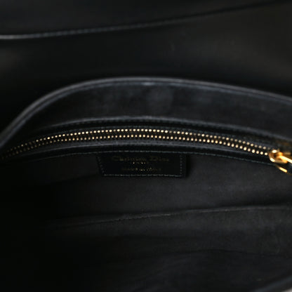 Christian Dior Calfskin Saddle Bag Black 5 of 10