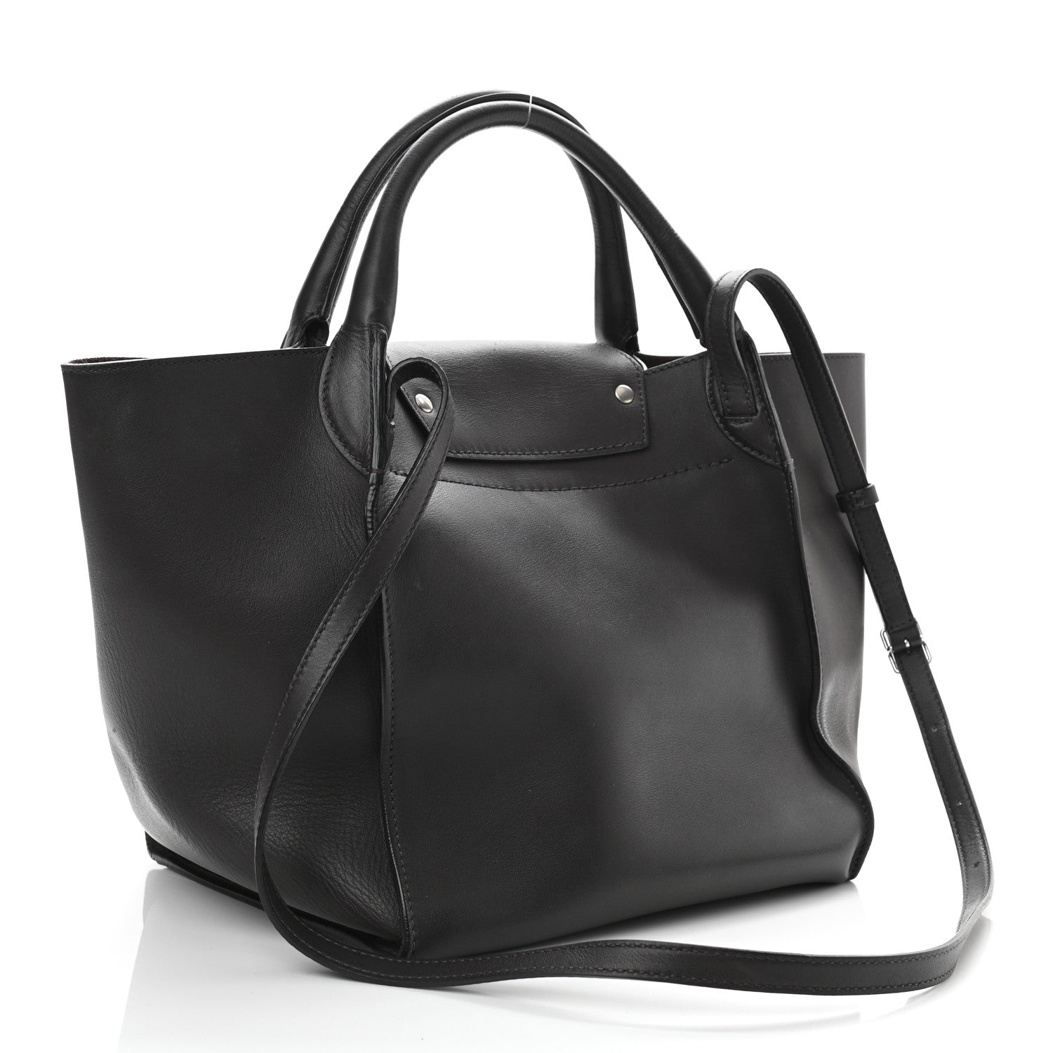 Celine Smooth Calfskin Small Big Bag Liquorice 2 of 12