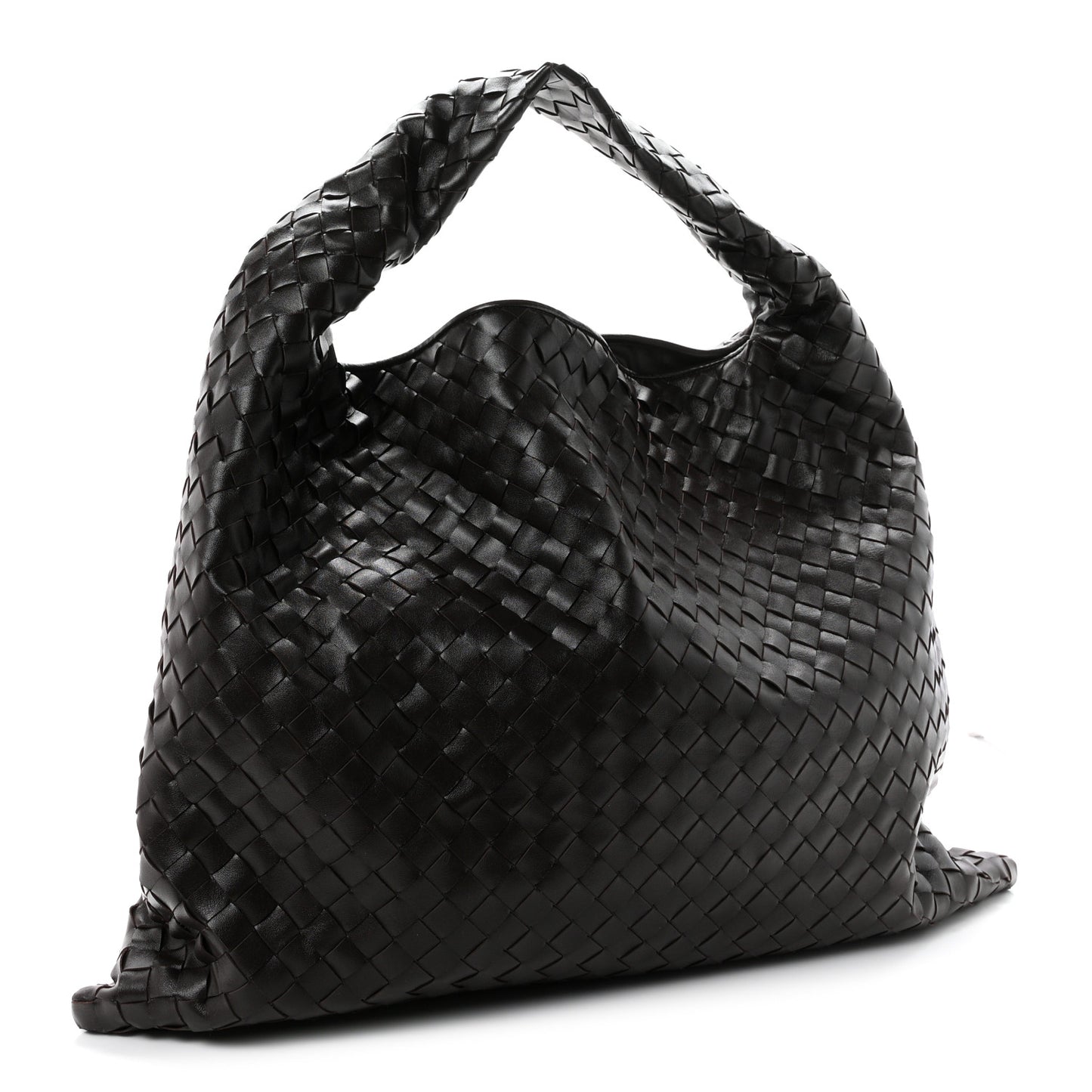 Calfskin Intrecciato Large Hop Fondant
