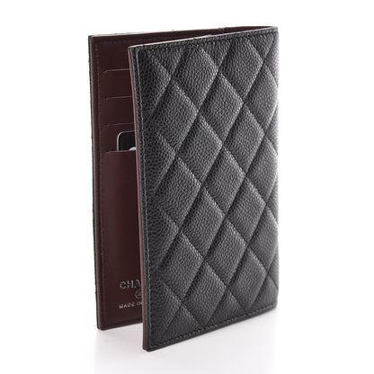 Chanel Caviar Quilted Passport Holder Black 3 of 8