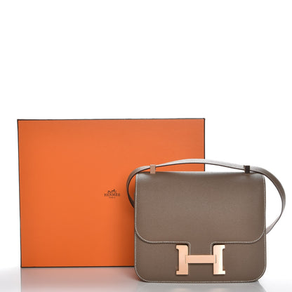 Hermes Epsom Constance 24 Etoupe 19 of 19