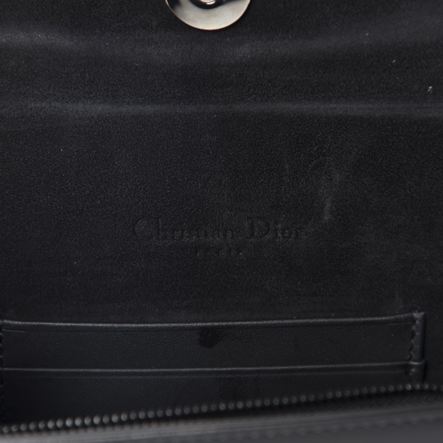 Christian Dior Ultra Matte Calfskin Saddle Belt Bag Black 8 of 11