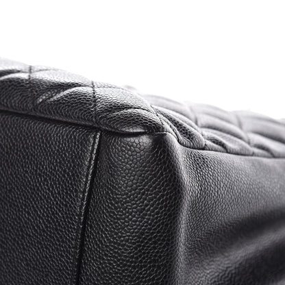 Chanel Caviar Quilted Grand Shopping Tote GST Black 10 of 13
