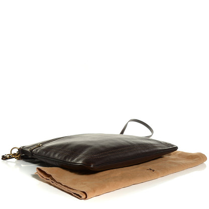 Louis Vuitton Utah Leather Sac Plat Messenger Coffee 4 of 7