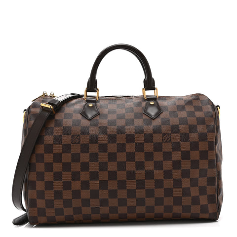 Damier Ebene Speedy Bandouliere 35