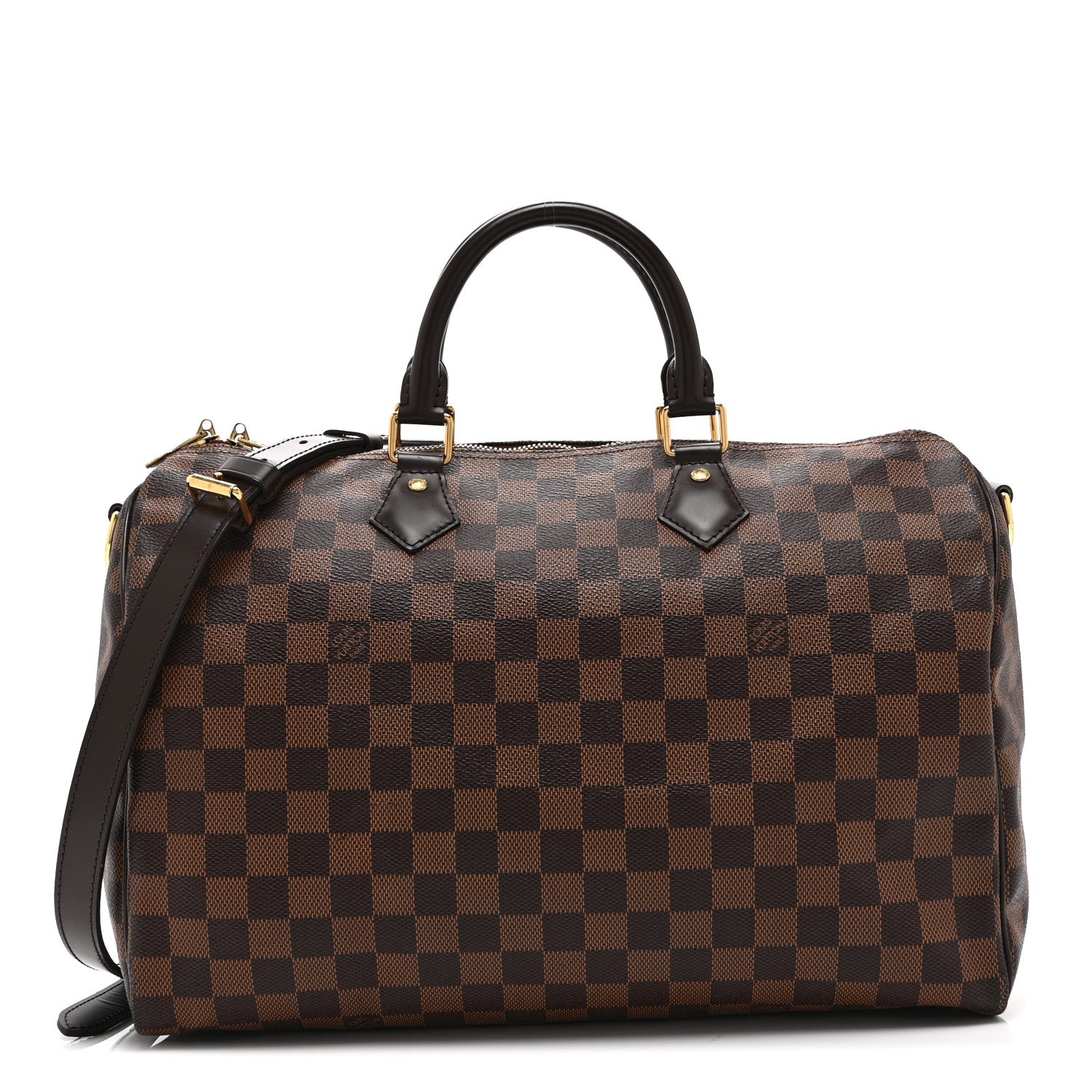 Louis Vuitton Damier Ebene Speedy Bandouliere 35 1 of 10