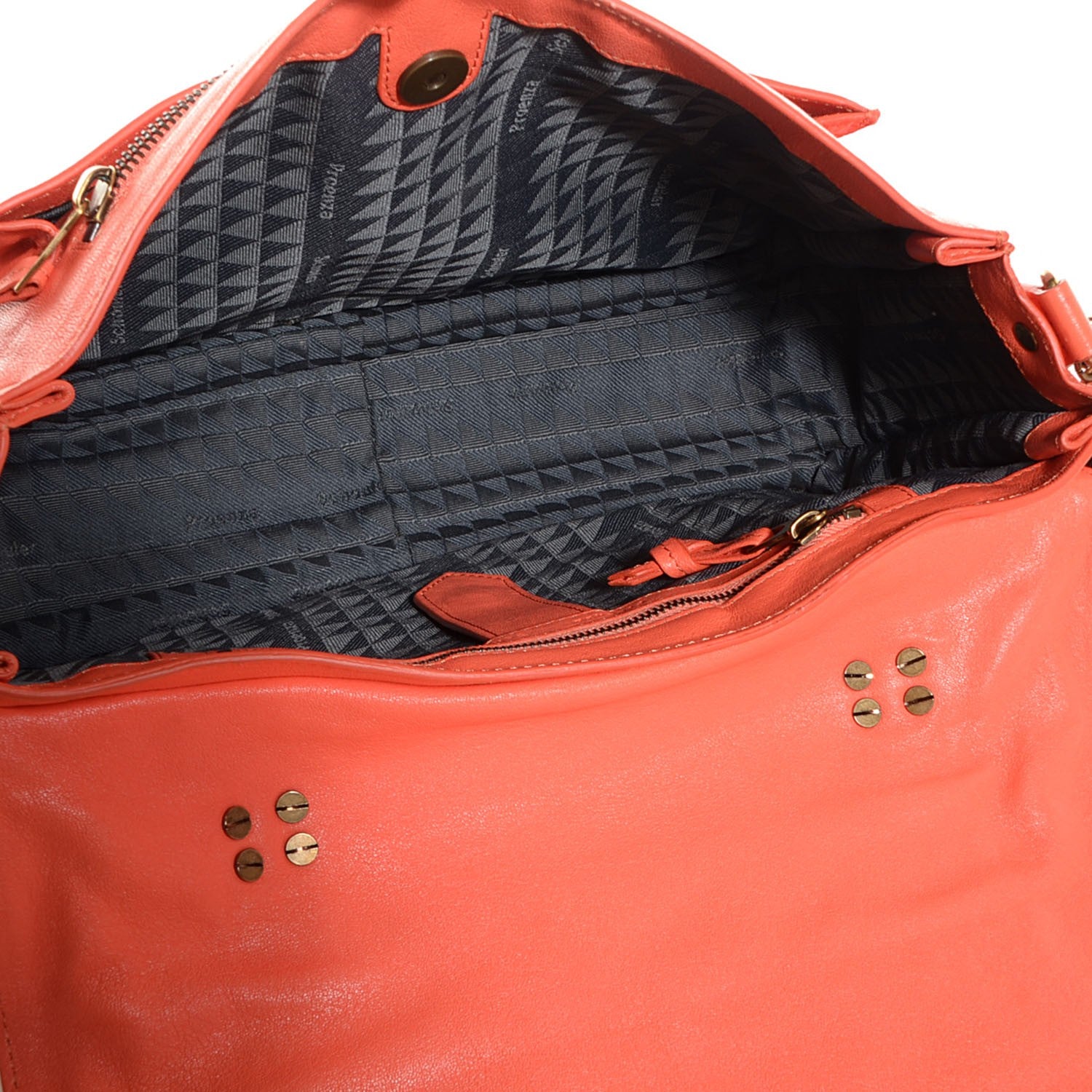 Proenza Schouler Lambskin Medium PS1 Satchel Grapefruit 5 of 15
