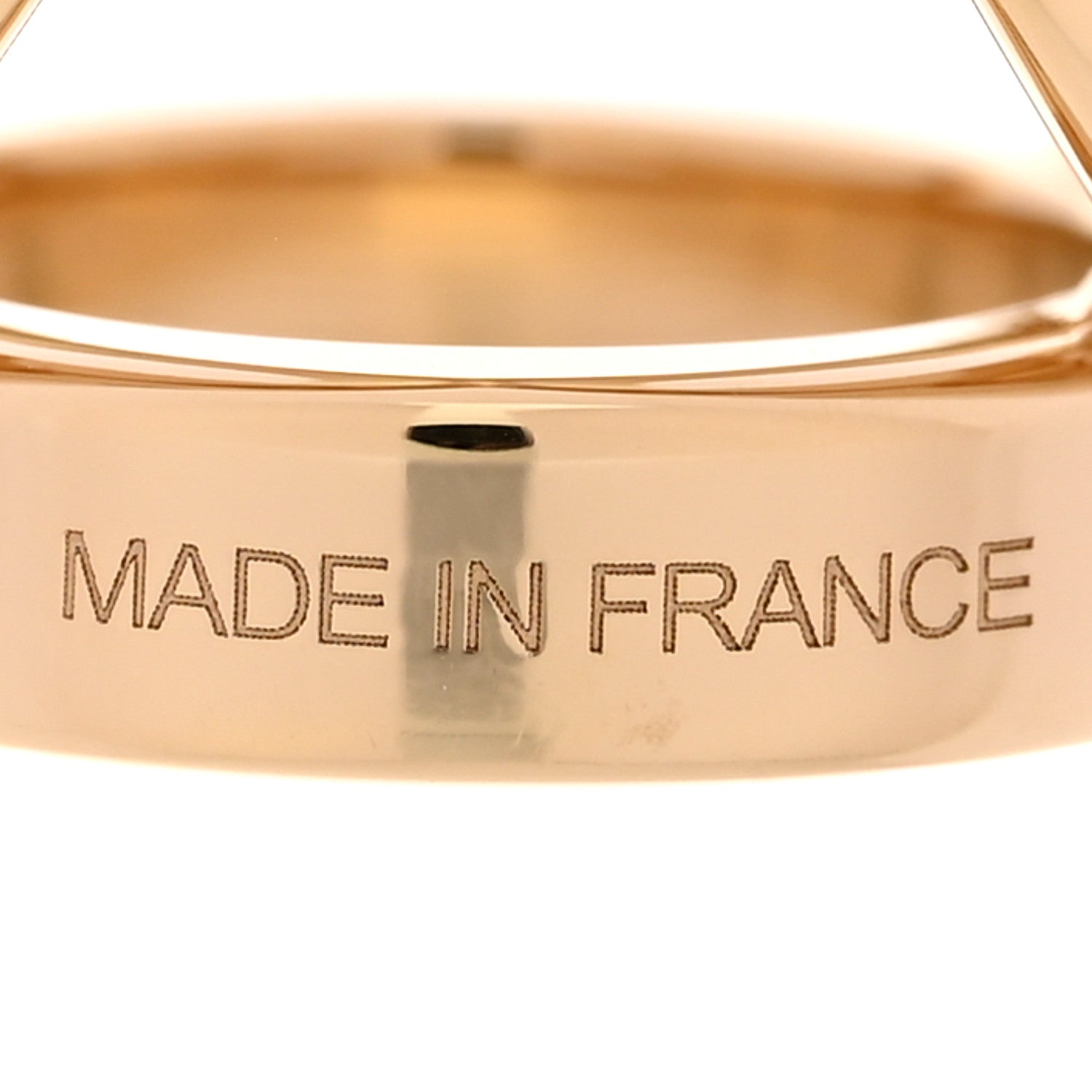Hermes Permabrass Mini Trio Twilly Ring 4 of 5
