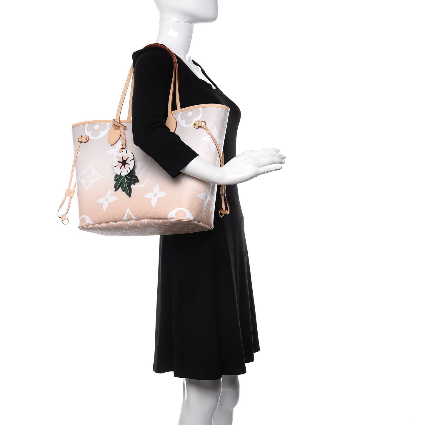 Monogram Giant By The Pool Neverfull MM Brume