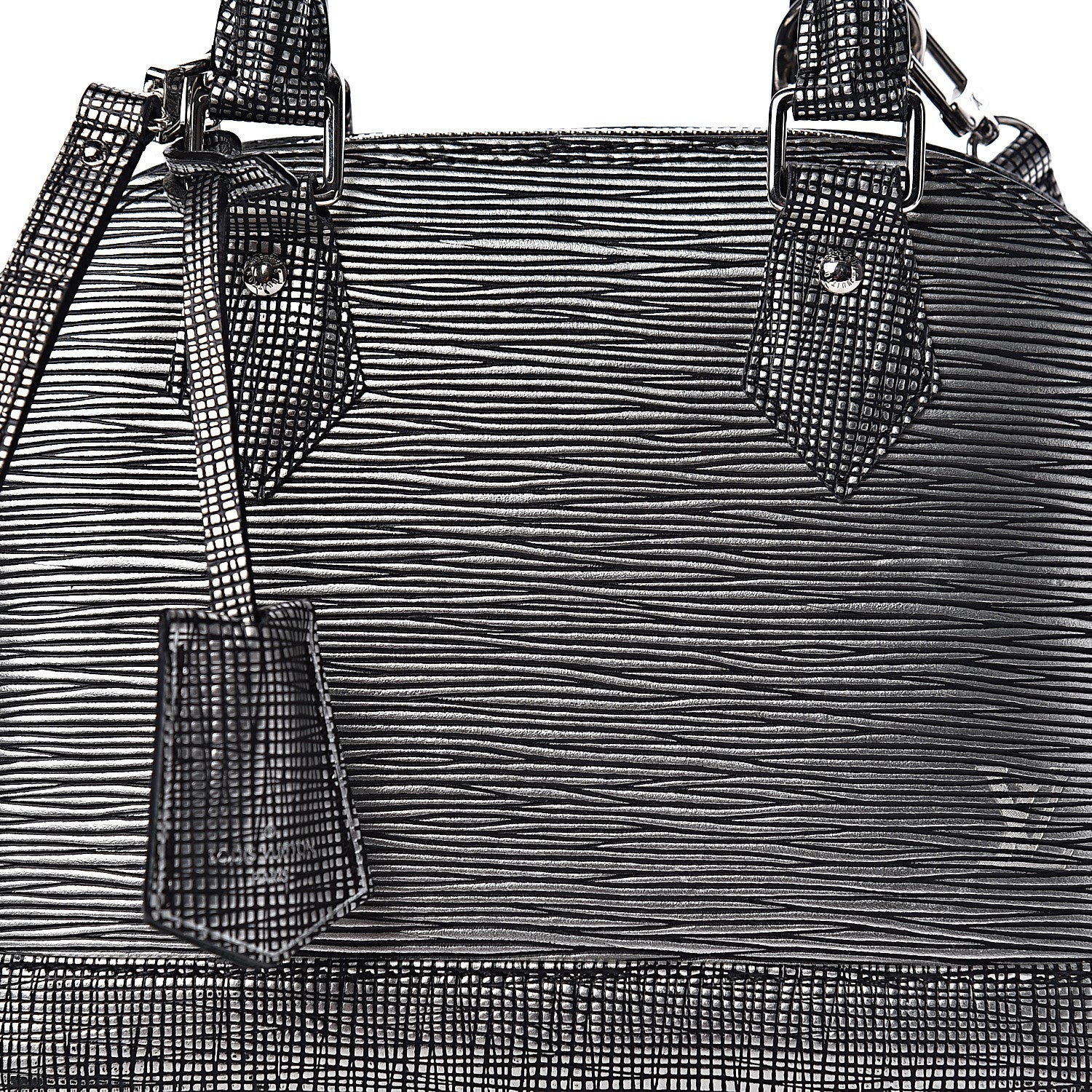 Louis Vuitton Epi Alma BB Platine 12 of 12