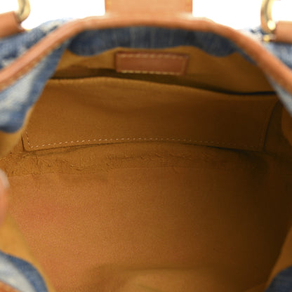 Louis Vuitton Monogram Denim Pleaty Blue 5 of 16