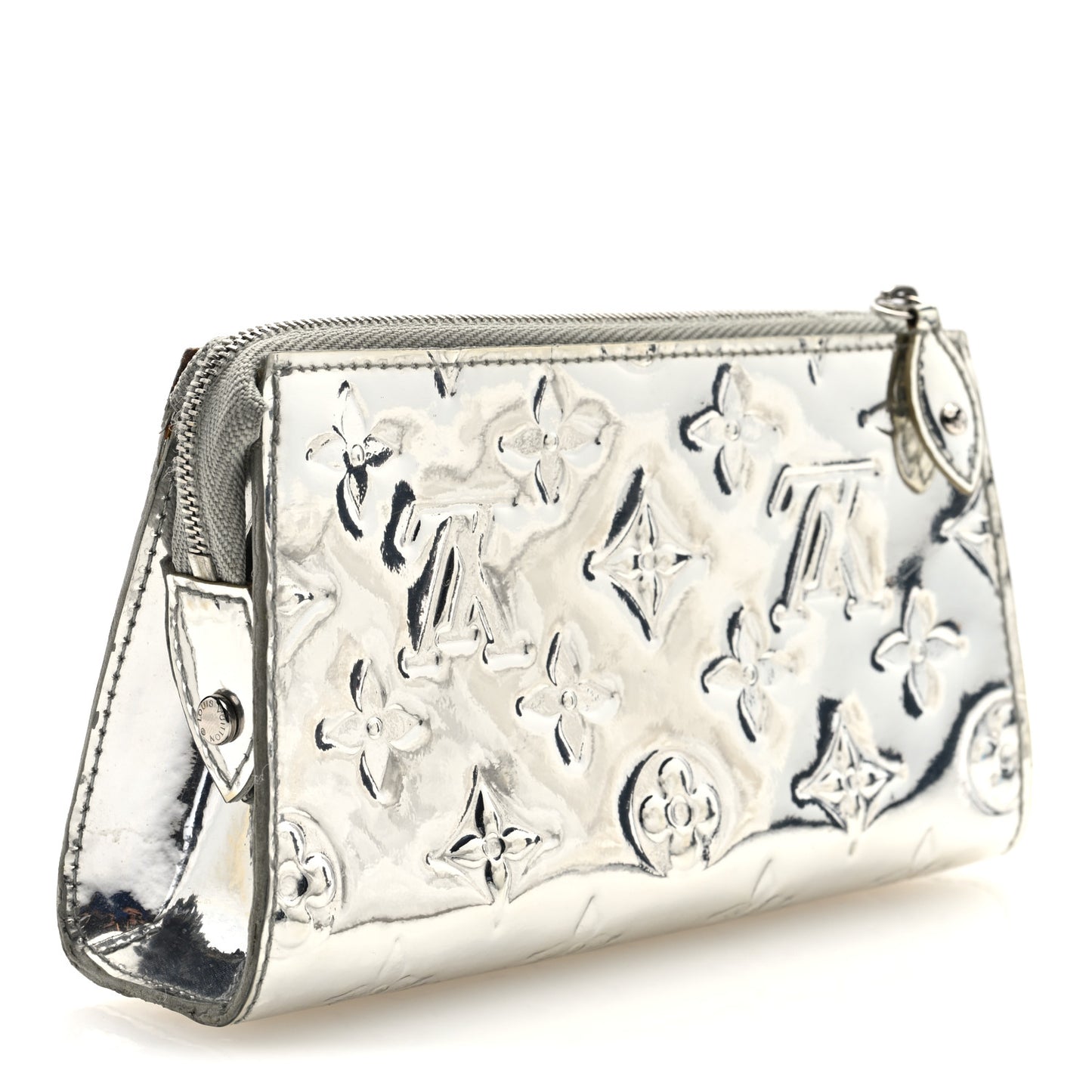 Monogram Miroir Trousse Cosmetic Bag Silver
