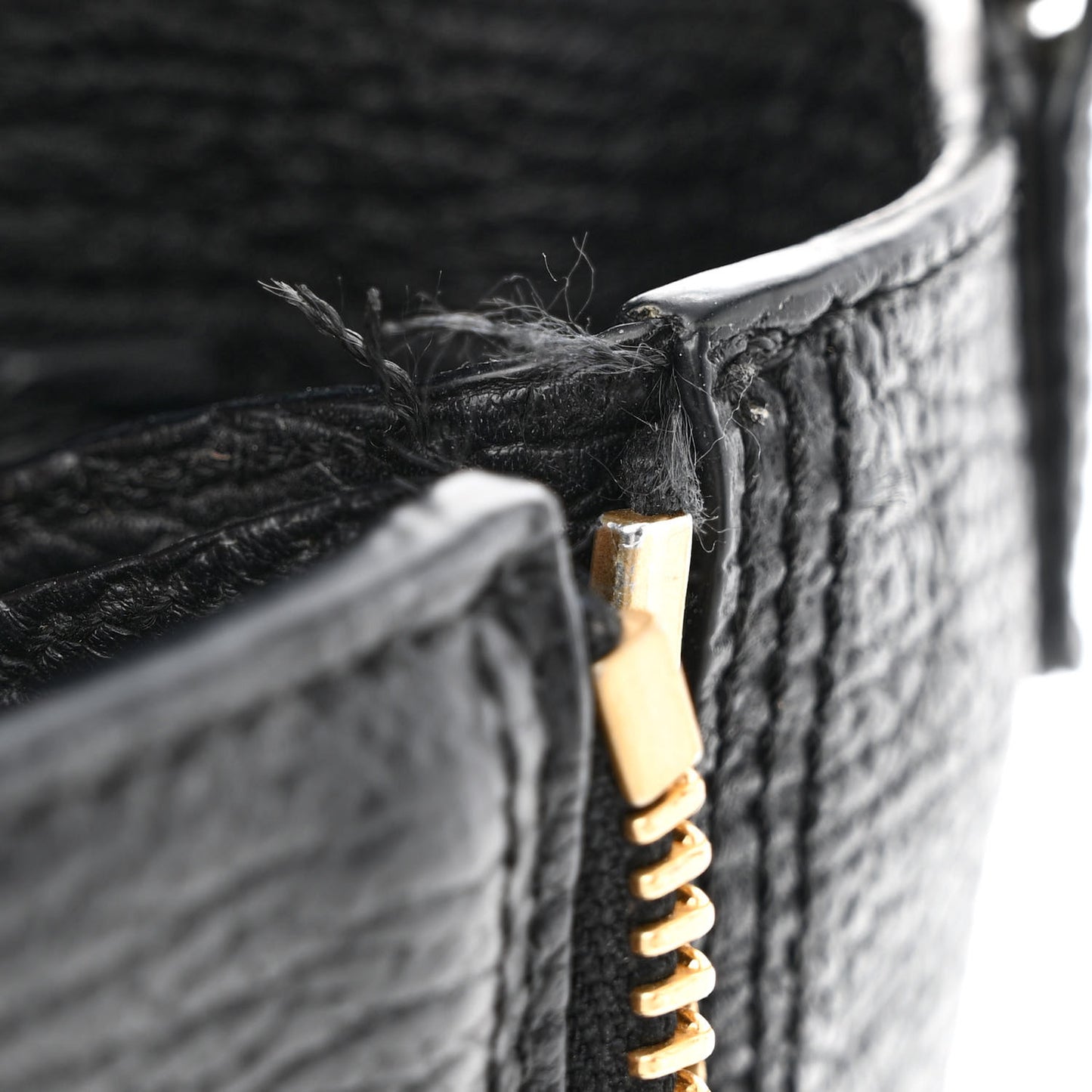 Textured Calfskin Mini Pashli Satchel Black