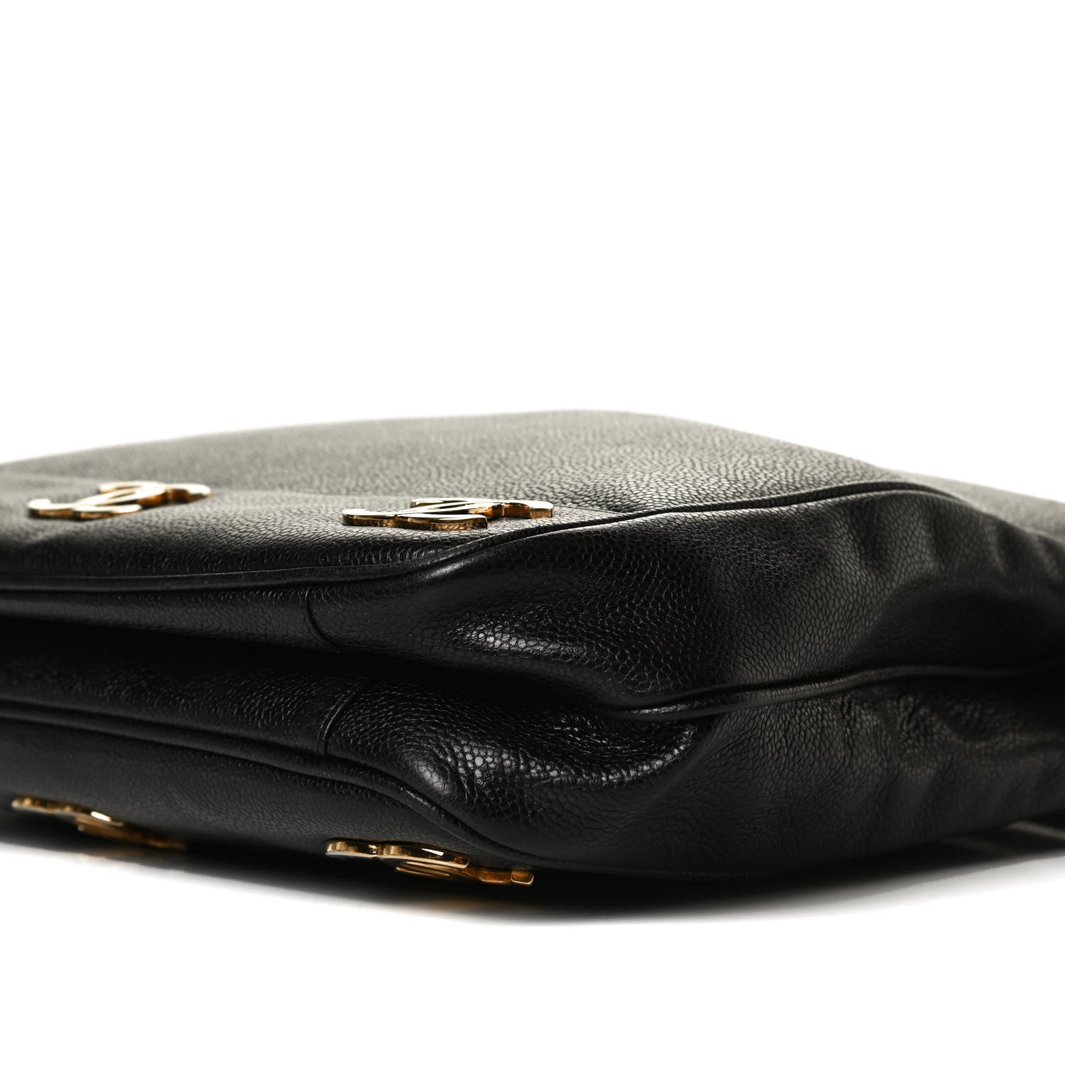 Chanel Caviar CC Shoulder Bag Black 10 of 16