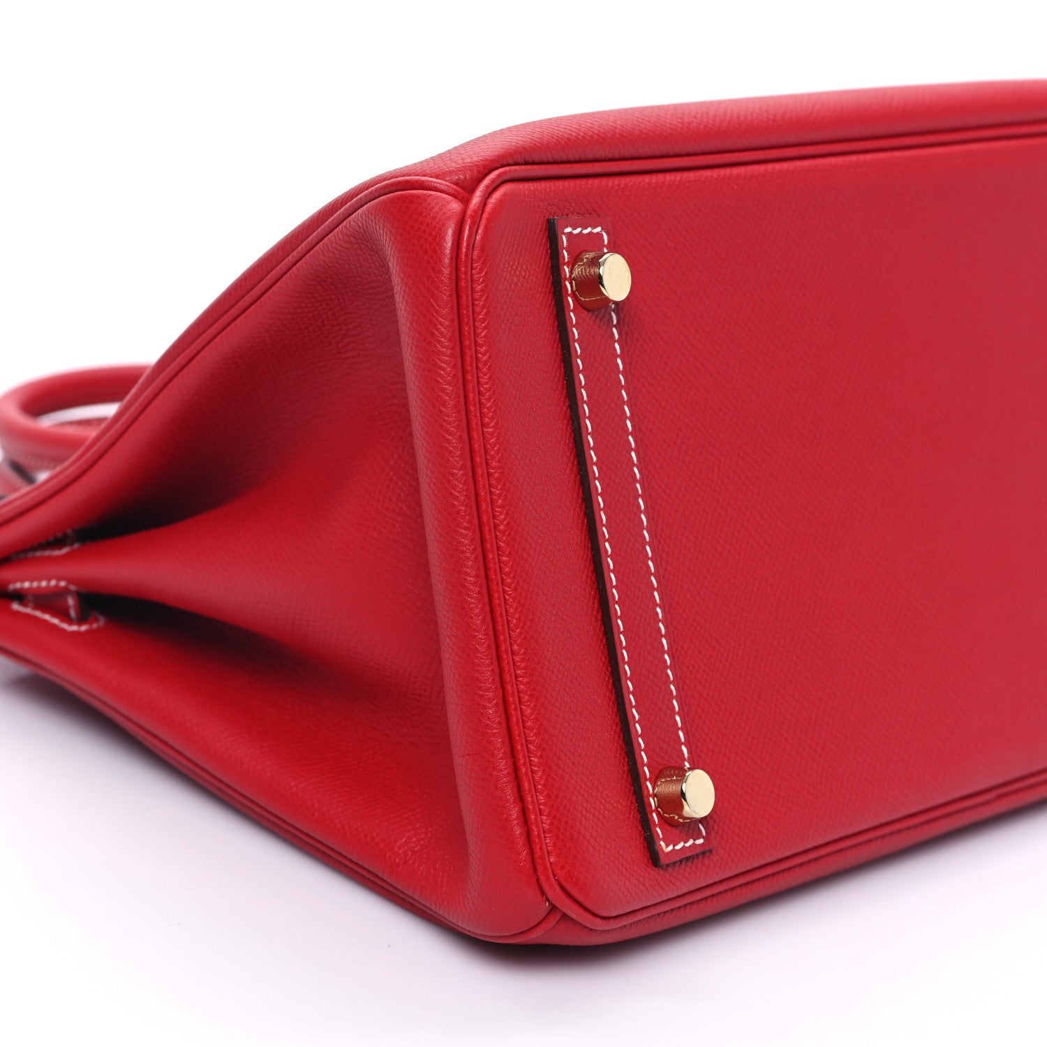 Hermes Epsom Candy Birkin 30 Rouge Casaque Bleu Thalassa 9 of 10