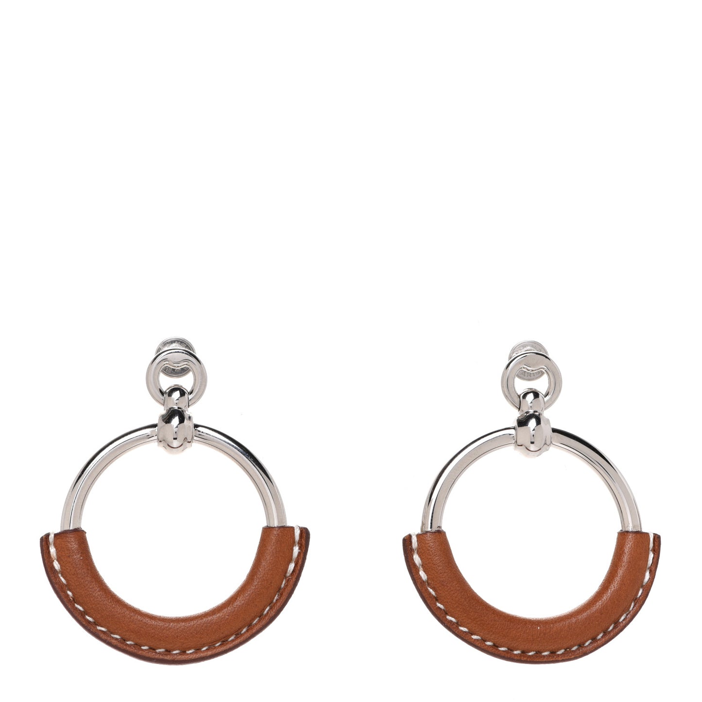 Barenia Loop Earrings Fauve