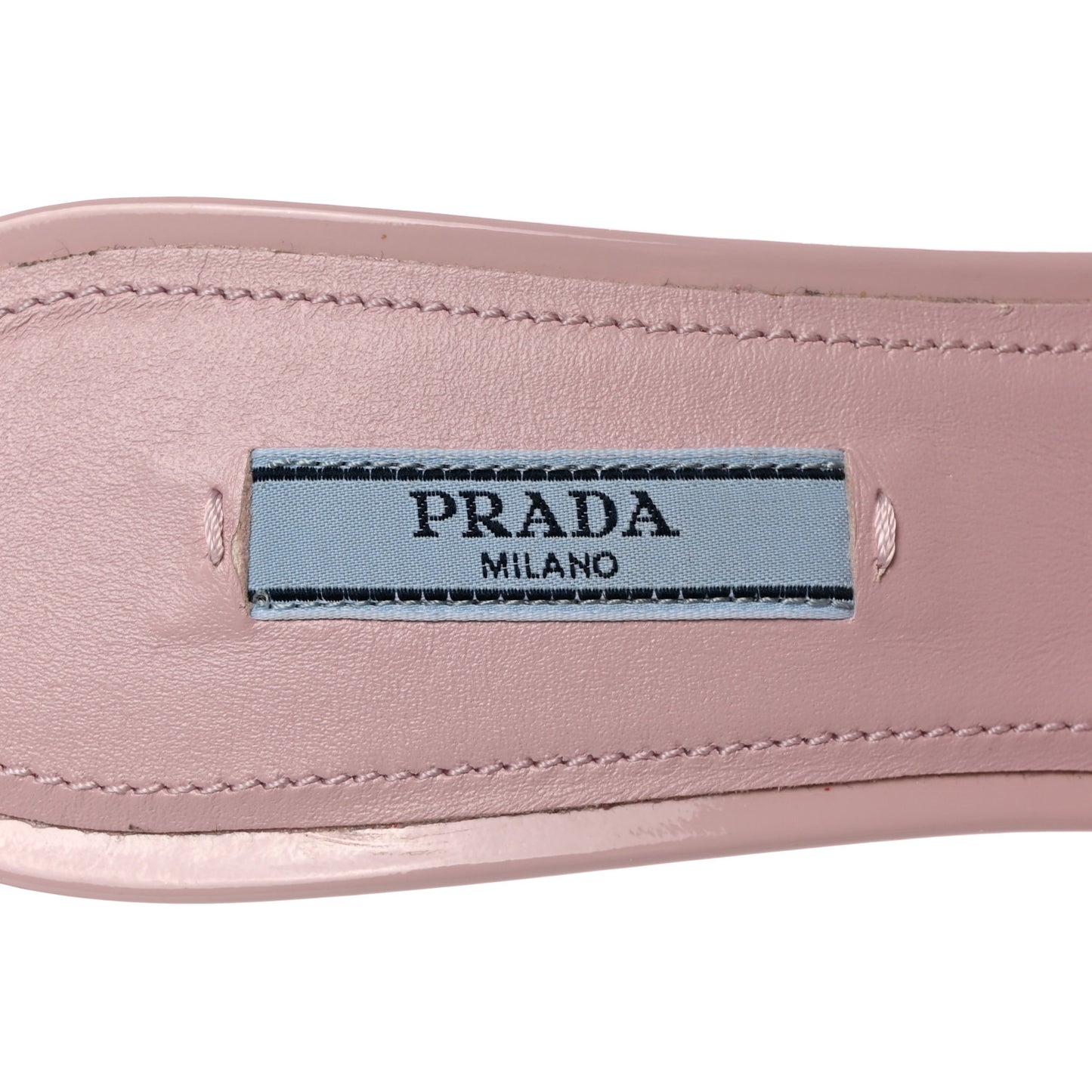 Plexiglass Vernice Metal Triangle Logo 65mm Slide Sandals 37 Alabastro