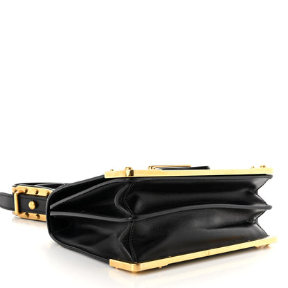 Prada City Calf Saffiano Cahier Bag Black 4 of 11