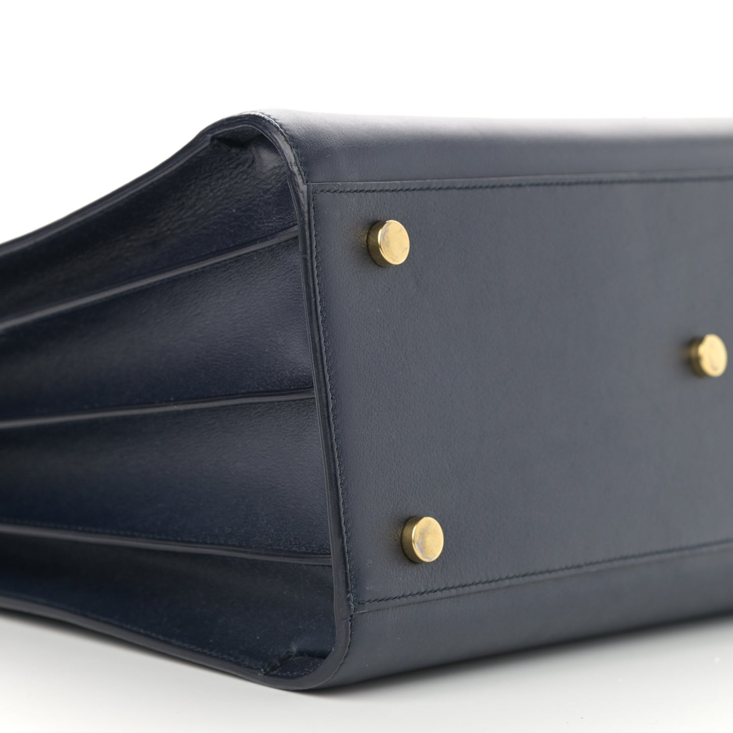 Calfskin Small Sac De Jour Navy