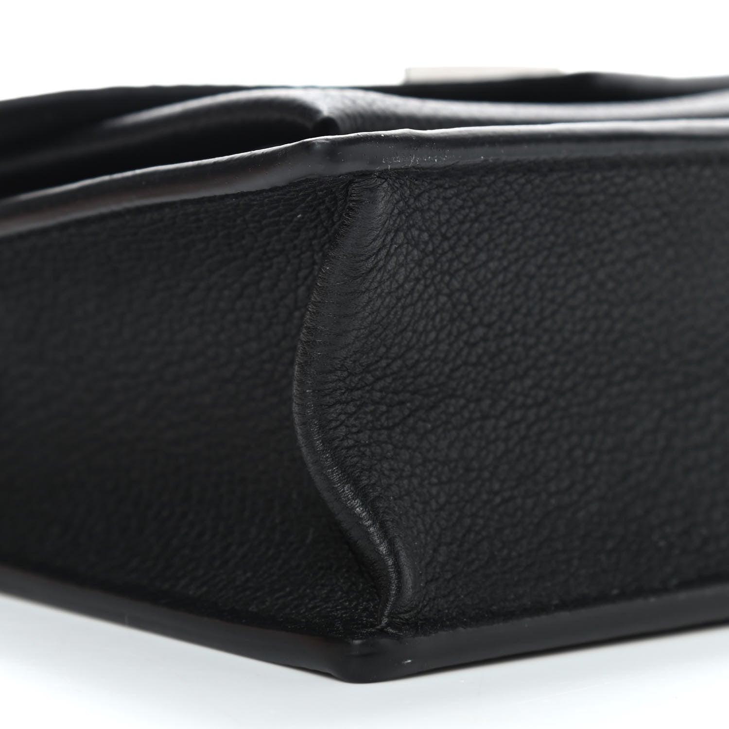 Louis Vuitton Soft Calfskin Mini My Lockme Chain Pochette Black 7 of 8