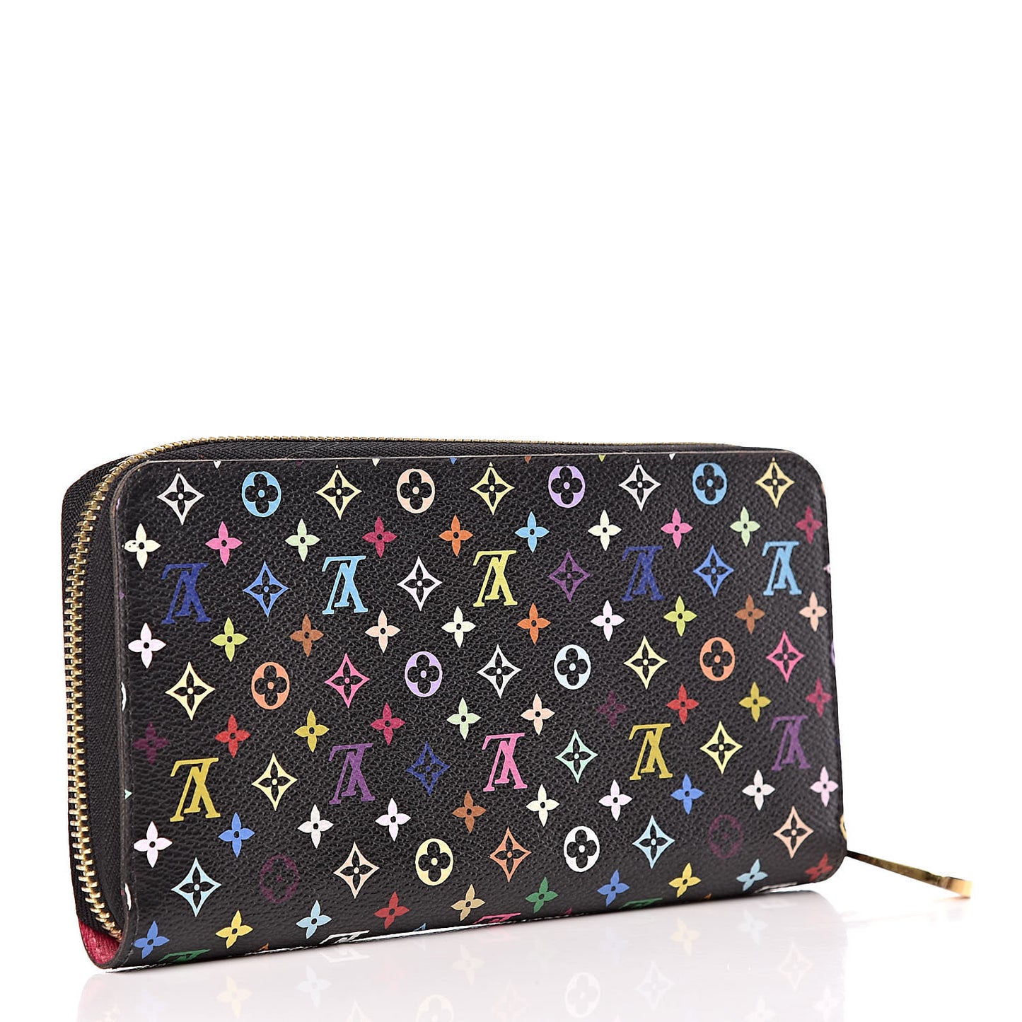 Monogram Multicolor Zippy Wallet Black Grenade
