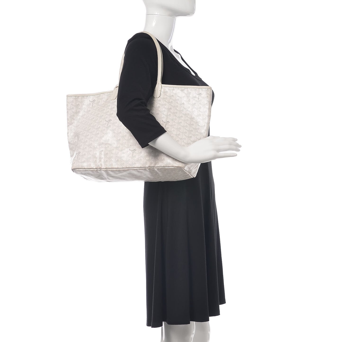 Goyardine Saint Louis PM White