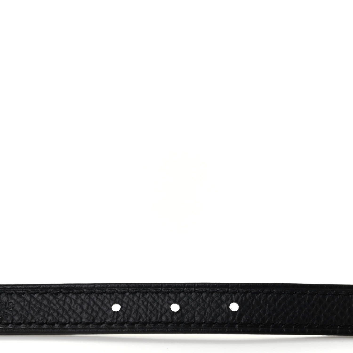 Hermes Swift Epsom 13mm Belt Strap 75 Black Craie 6 of 7