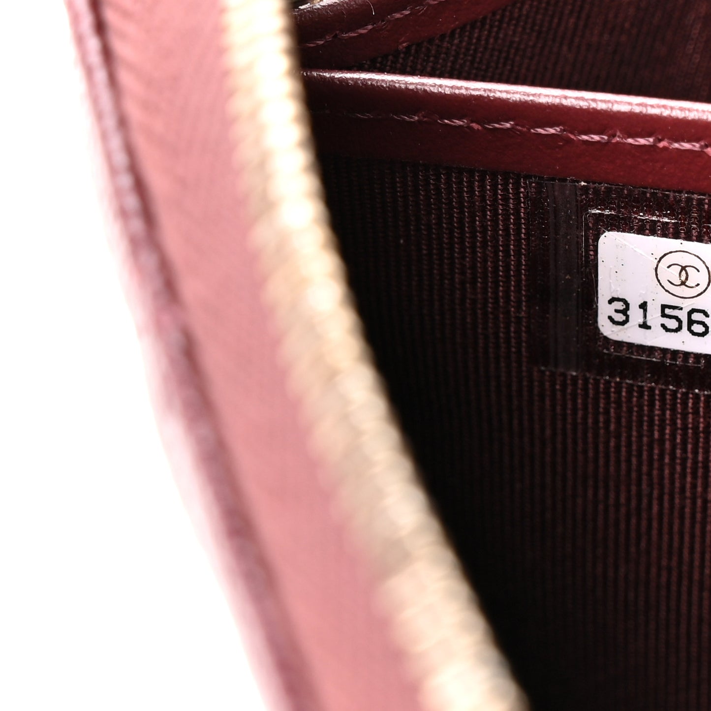 Caviar Quilted Large Gusset Zip Around Wallet Red