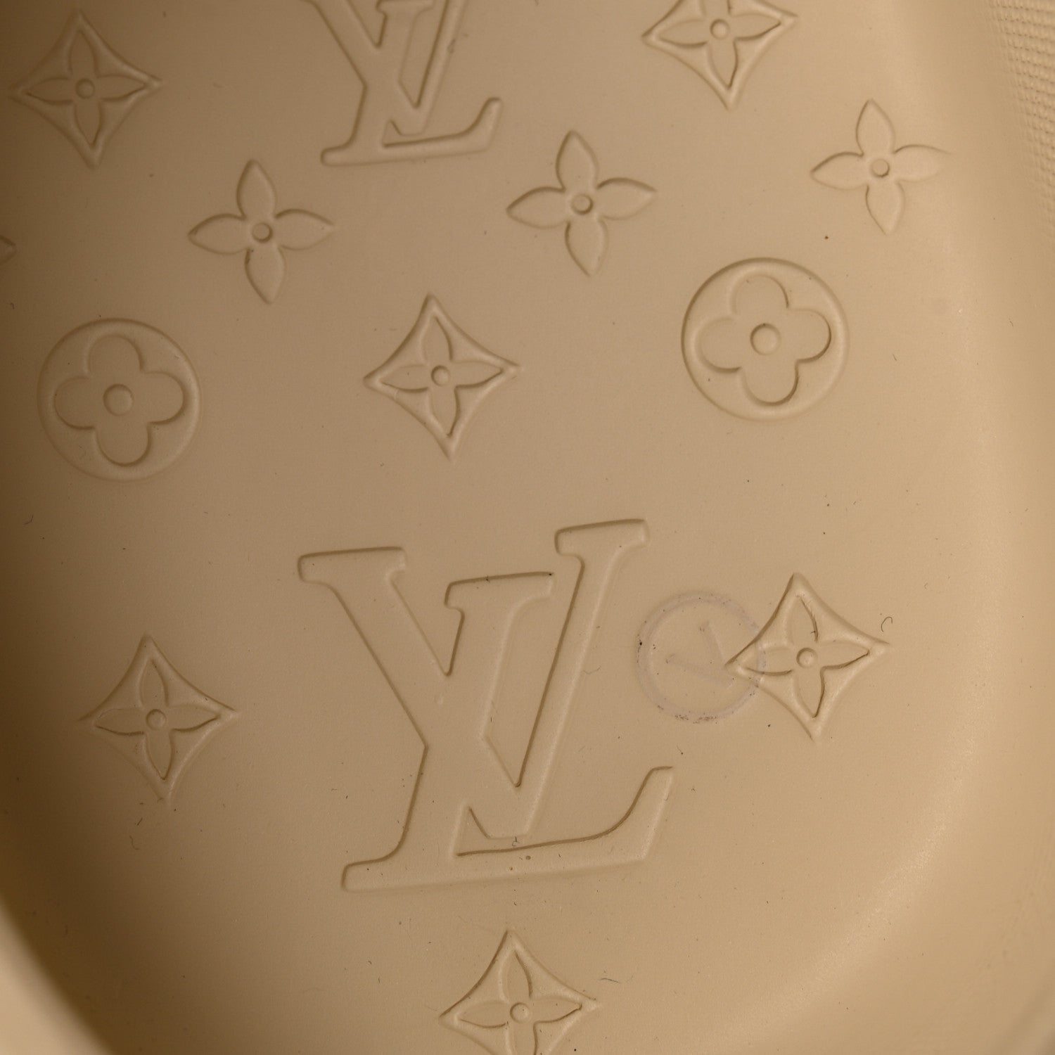 Louis Vuitton Rubber Mens LV Shark Clogs 11 Beige 9 of 9