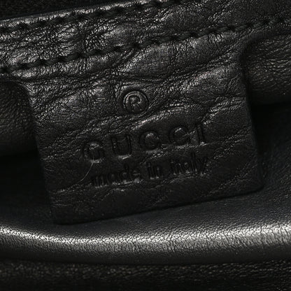 Gucci Snakeskin Medium GG Running Tote Black 6 of 12