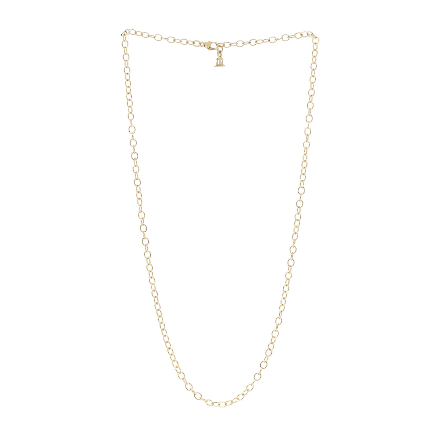 Temple St. Clair 18K Yellow Gold Extra Small Chain Necklace 18" 3 of 4