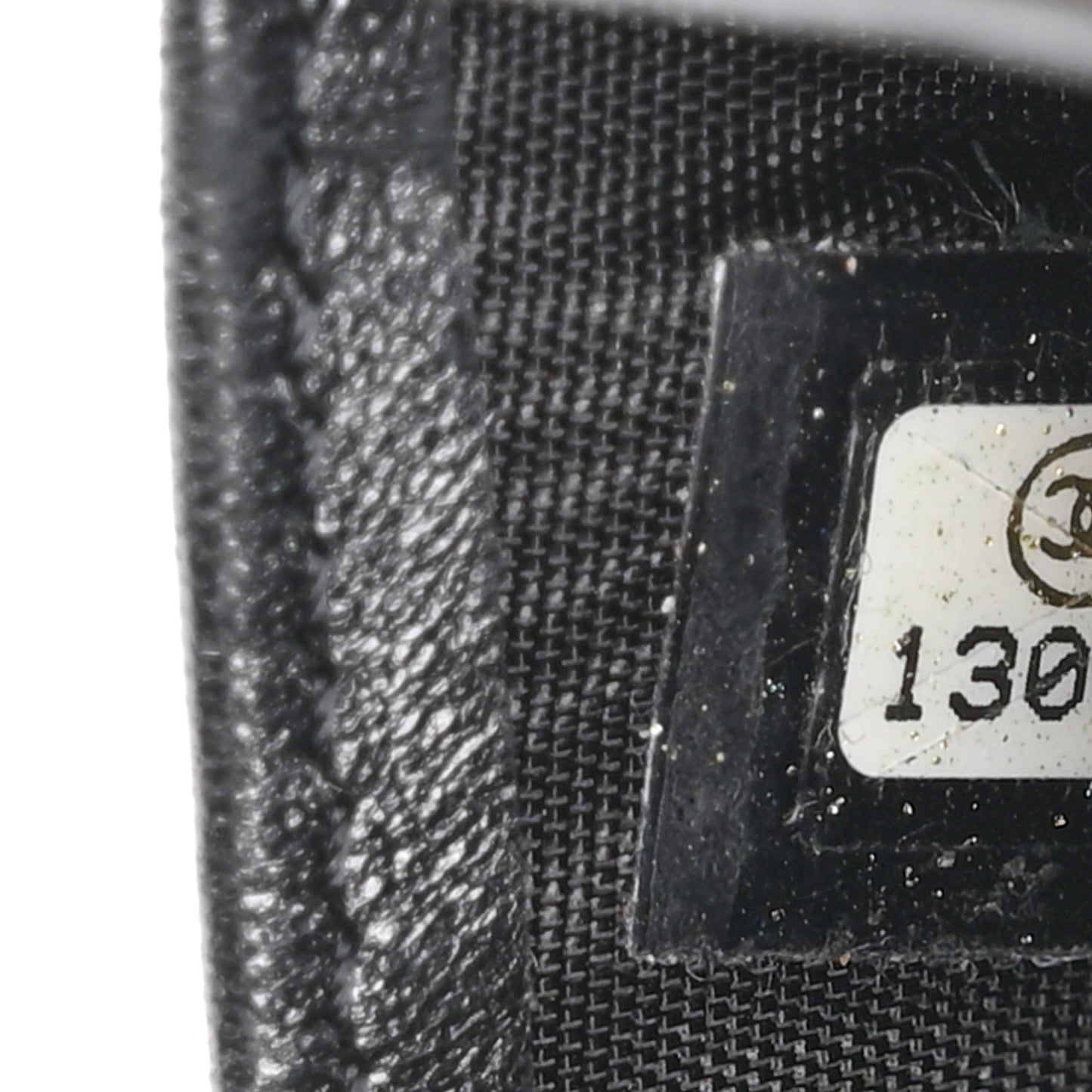 Lambskin Quilted Card Holder Black
