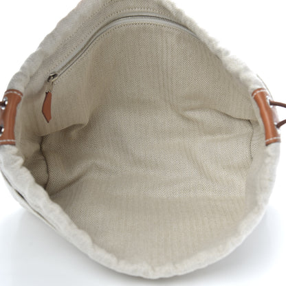 Hermes Canvas Barenia Fourbi 25 MM Pouch Naturel Fauve 5 of 10