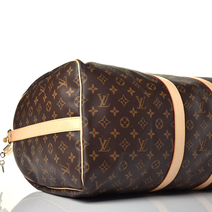 Louis Vuitton Monogram Keepall Bandouliere 55 7 of 10