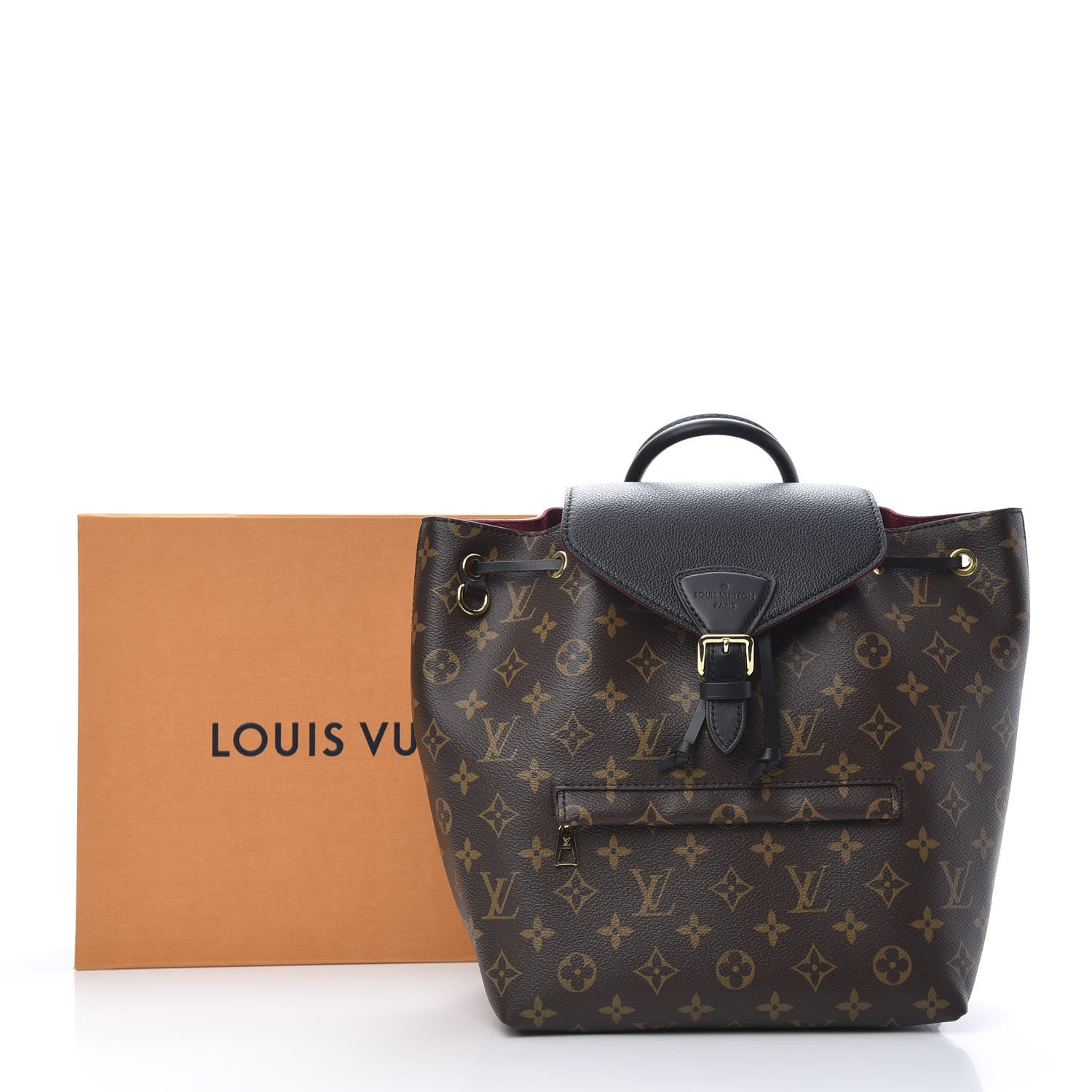 Louis Vuitton Monogram Montsouris PM Black 9 of 9